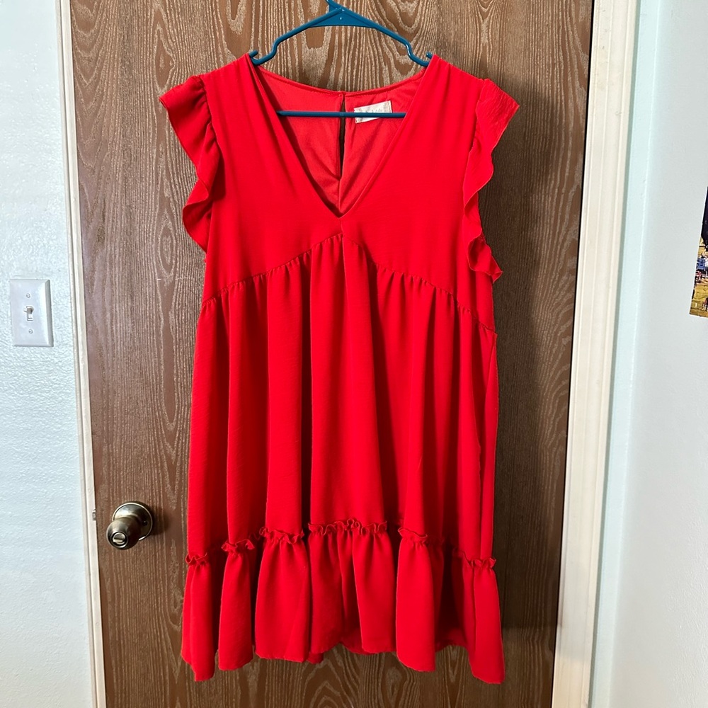 Altar’d State Red Mini Dress